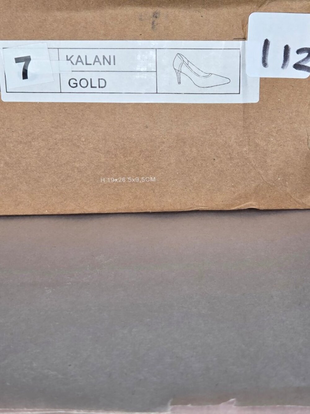 Journee Collection Kalani Heels - Gold, Size 7 - Picture 6 of 7